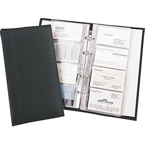 ALASSIO Unisex Adult Business Card Case, Black (Schwarz), 25 Centimeters Cover