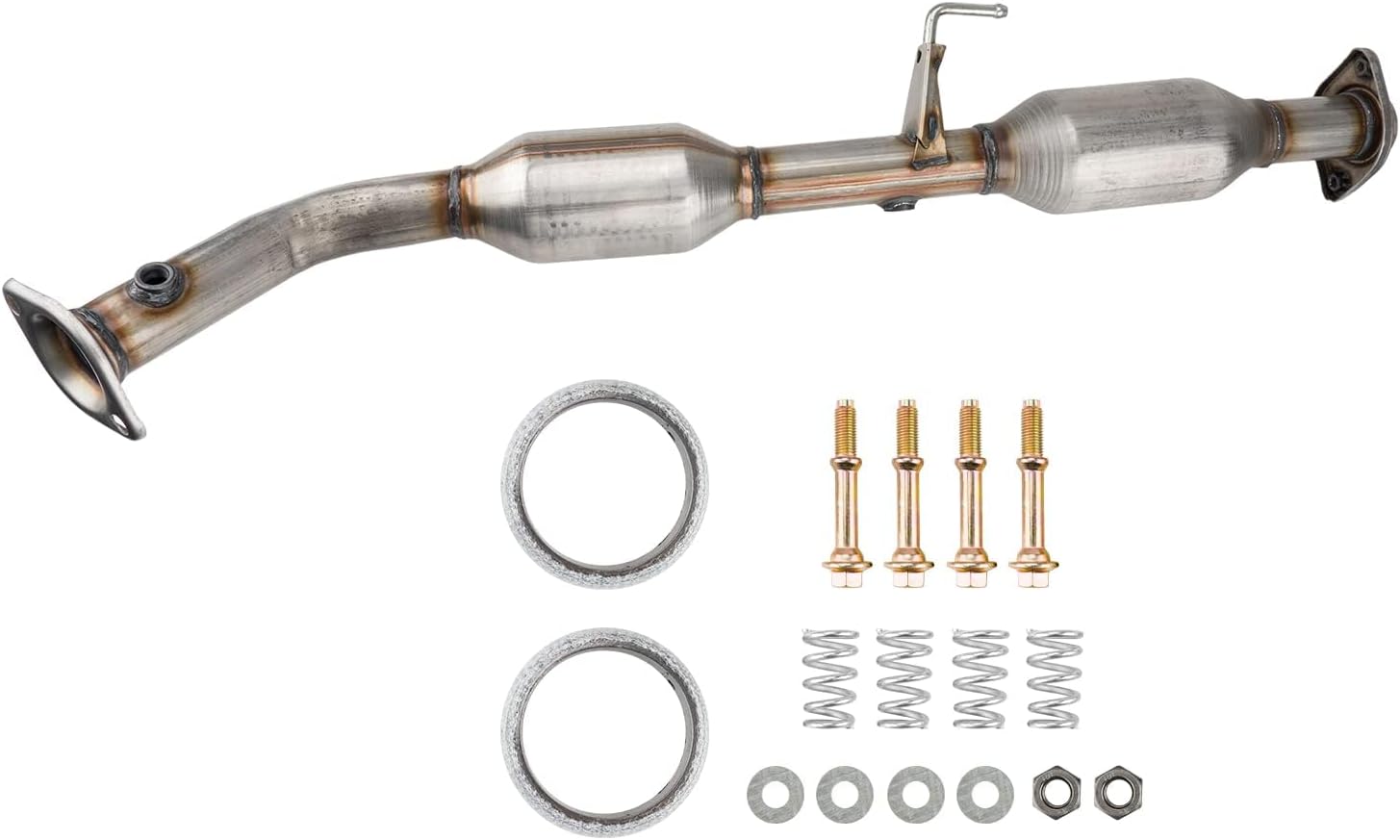 KAC Stainless Steel Catalytic Converter for 2005-2015 Tacoma 2.7L, Catalytic Converter Kit Direct-Fit Automotive Replacement Catalytic Converters 54702 - EPA Compliant