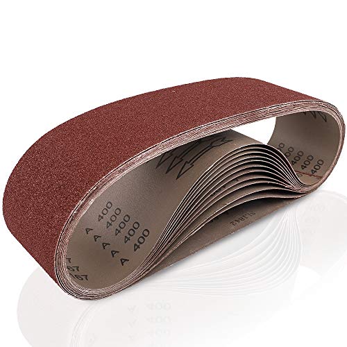 Coceca, 12pcs 4x36 Inches (100x915mm) Sanding Belts