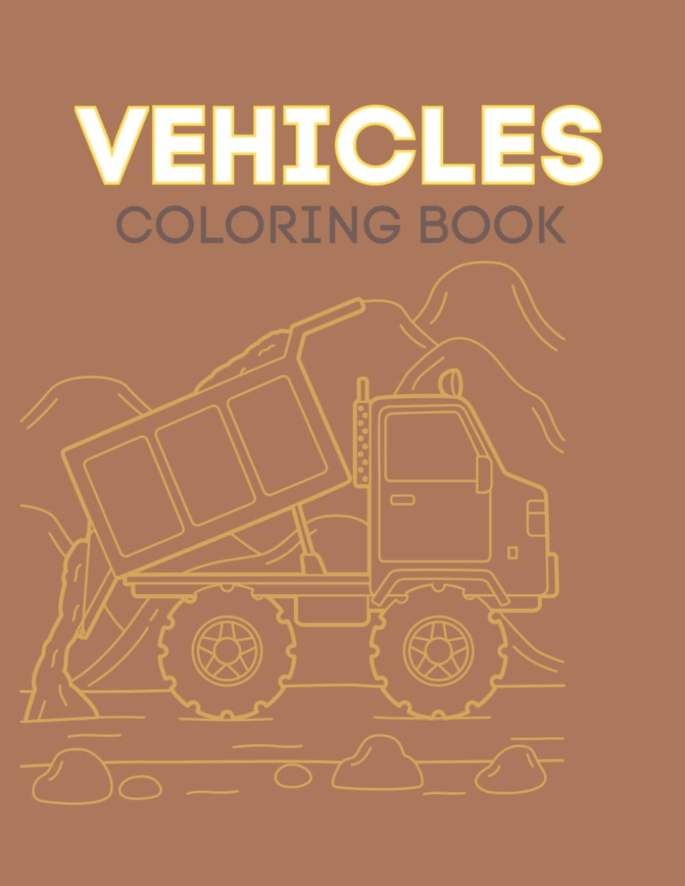 Vehicle Coloring Book: Vehicles coloring booklet