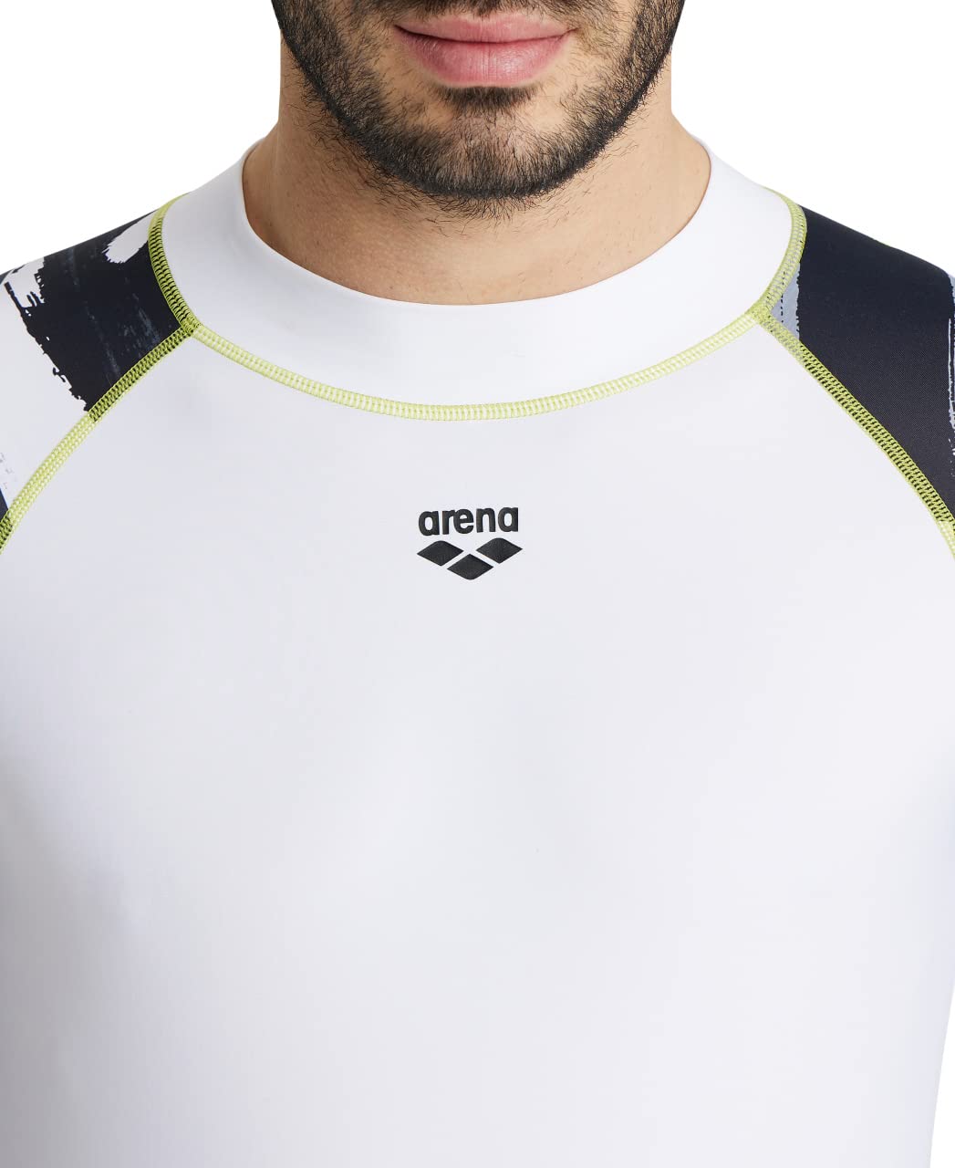 ARENA M Rash Vest L/S Allover UV Guard Hombre