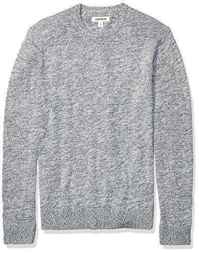 Amazon Brand - Goodthreads Men's Supersoft Marled Crewneck Sweater, Denim XX-Large