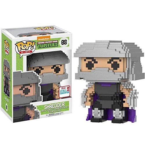 Pop Funko 8-Bit #08 Teenage Mutant Ninja Turtles Shredder (2017 Fall Convention Exclusive)