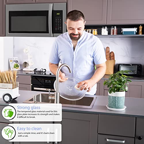 Microwave Plate Replacement For Whirlpool W10337247, W11367904 Microwave Glass Turntable Tray 12 Inch #TOP2