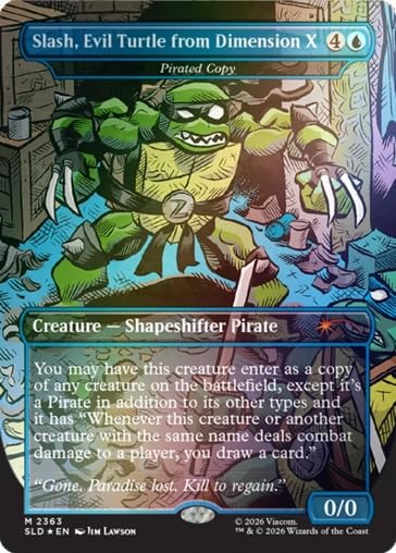Magic: The Gathering Secret Lair x Teenage Mutant Ninja Turtles