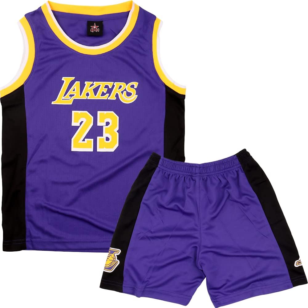 DaceStar Completo Basket Bambino,Completo Basket Ragazzo 2 Pezzi,Maglia Completino Basket Bambino Popolare,Maglia Basket Bambino, Completi Basket Ragazzo 4 5 6 8 10 12 anni
