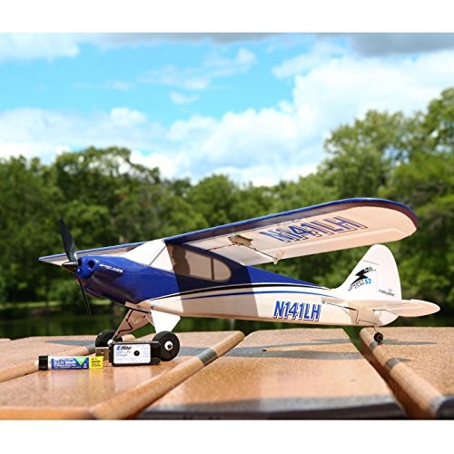 HobbyZone Sport Cub S RC Airplane BNF (Transmitter Not Included) with SAFE Technology | 150mAh 3.7V LiPo Battery | USB Charger, HBZ4480,Blue