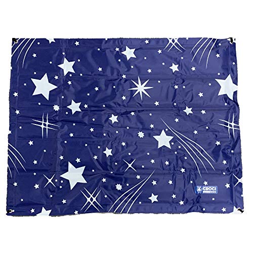Croci Kreuz Kühlmatte Cool Breeze für Hunde, Größe 60 x 77 cm