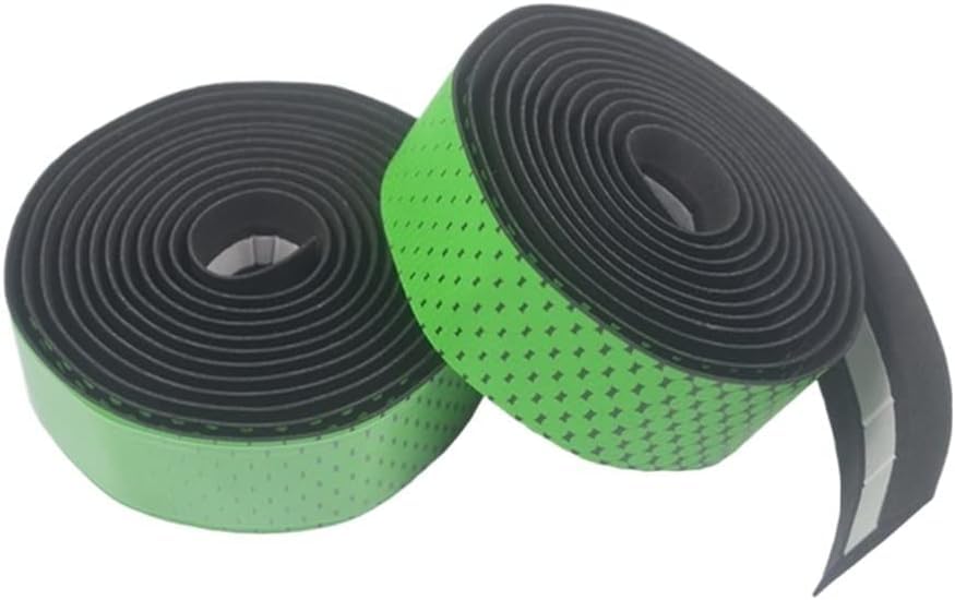 bike handlebar tape,handlebar tape Bike Handlebar Tape 2.1M Anti-Slip Road Cycling Handle Belt Bike Grips MTB Cork Bar Tape Belt Straps Bike Accessories(Bianco)