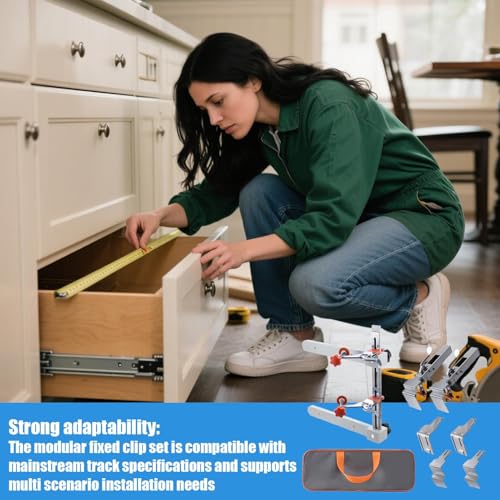 Gabarit d'armoire de haute précision pour poignées de créateurs - 8