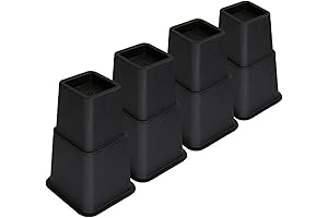 Stackable Adjustable Bed Risers