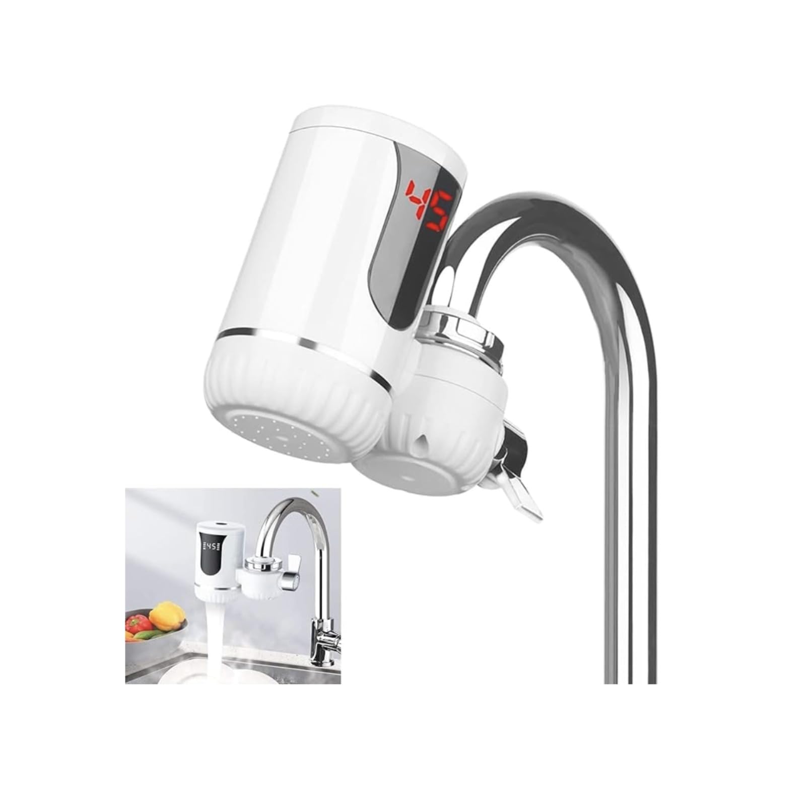 Amazon.co.jp: 電気温水器 電気蛇口 小型電気温水器 給湯器 家庭用電気