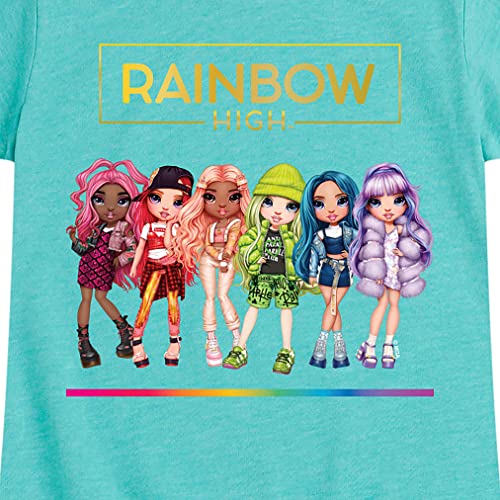 HYBRID APPAREL - Rainbow High - Toy Doll Lineup - Toddler and Youth Girls Short Sleeve Graphic T-Shirt3