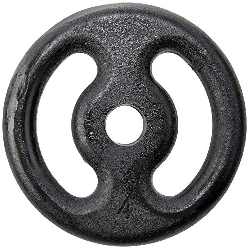 Anilha Pintada 20Kg Polimet Unissex Preto