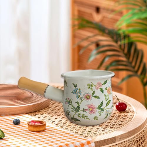 Generic Milk Pot Coffee Milk Warmer Cooking Boiling Water Heating Oils Heating Butter Melting Pot Butter Warmer Camping Home RV Travel