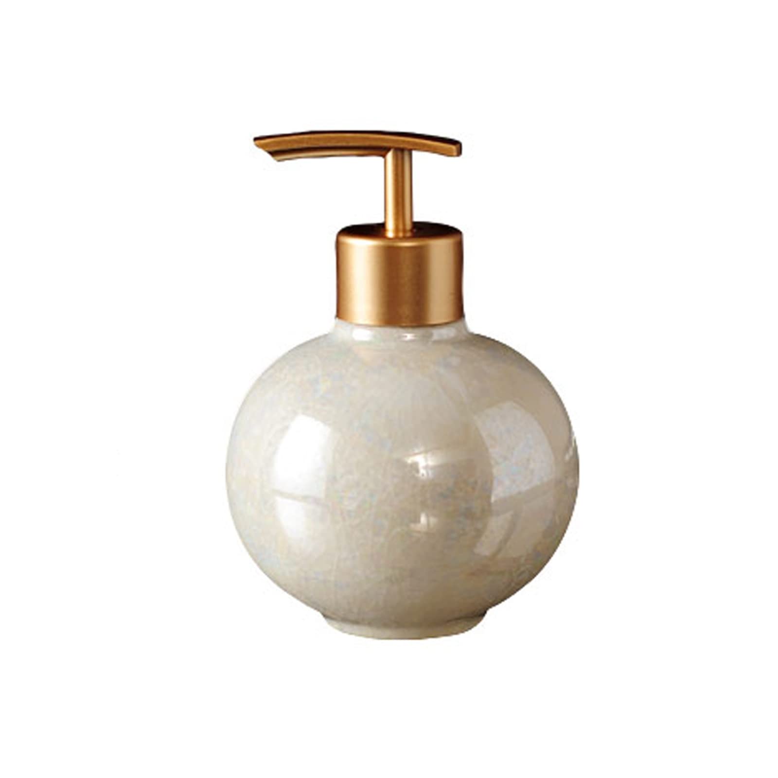 caihuashopping dozownik balsamu dozownik mydła ceramiczny dozownik mydła z pompką dozownik płynu do mycia naczyń do kuchni i łazienki dozownik mydła (rozmiar: B)