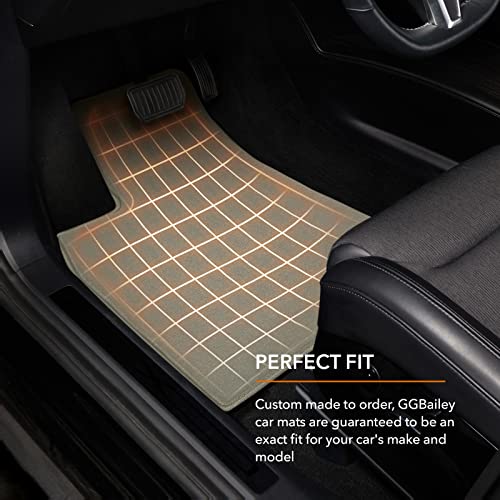 Ggbailey Car Mats - Custom Fit Floor Mats For Mercedes-Benz Slk 1998-2004 - Driver And Passenger Set - Grey #TOP3