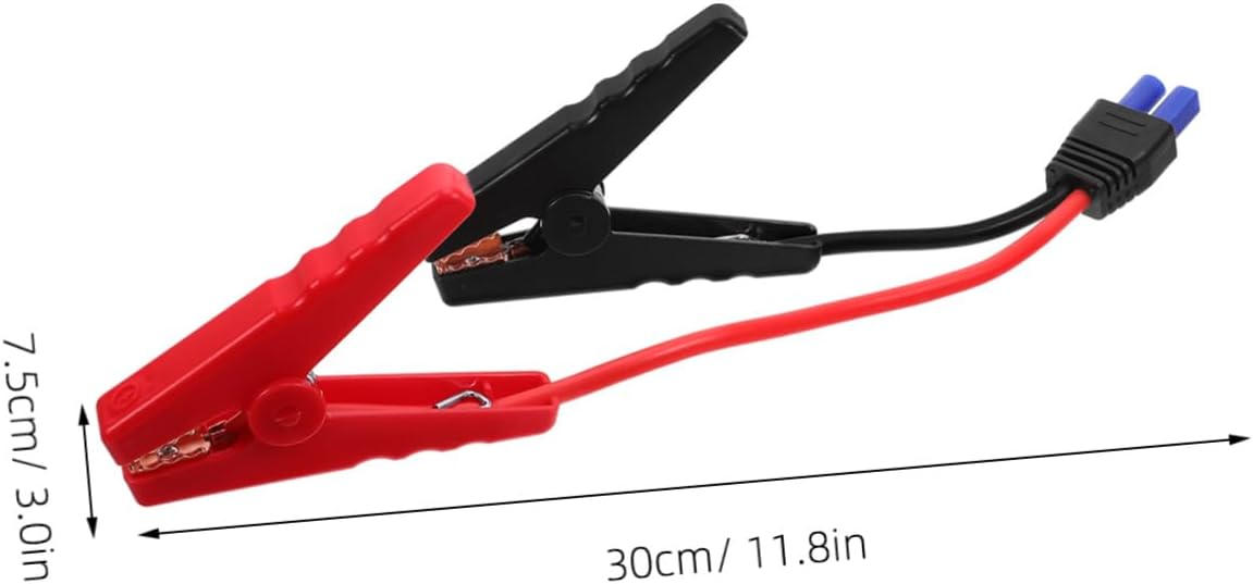 Replacement Battery Jumper Cables with Clamps Emergency Power Supply for Car Jump Starting Versatile Construction for Effortless and Enhanced Conductivity