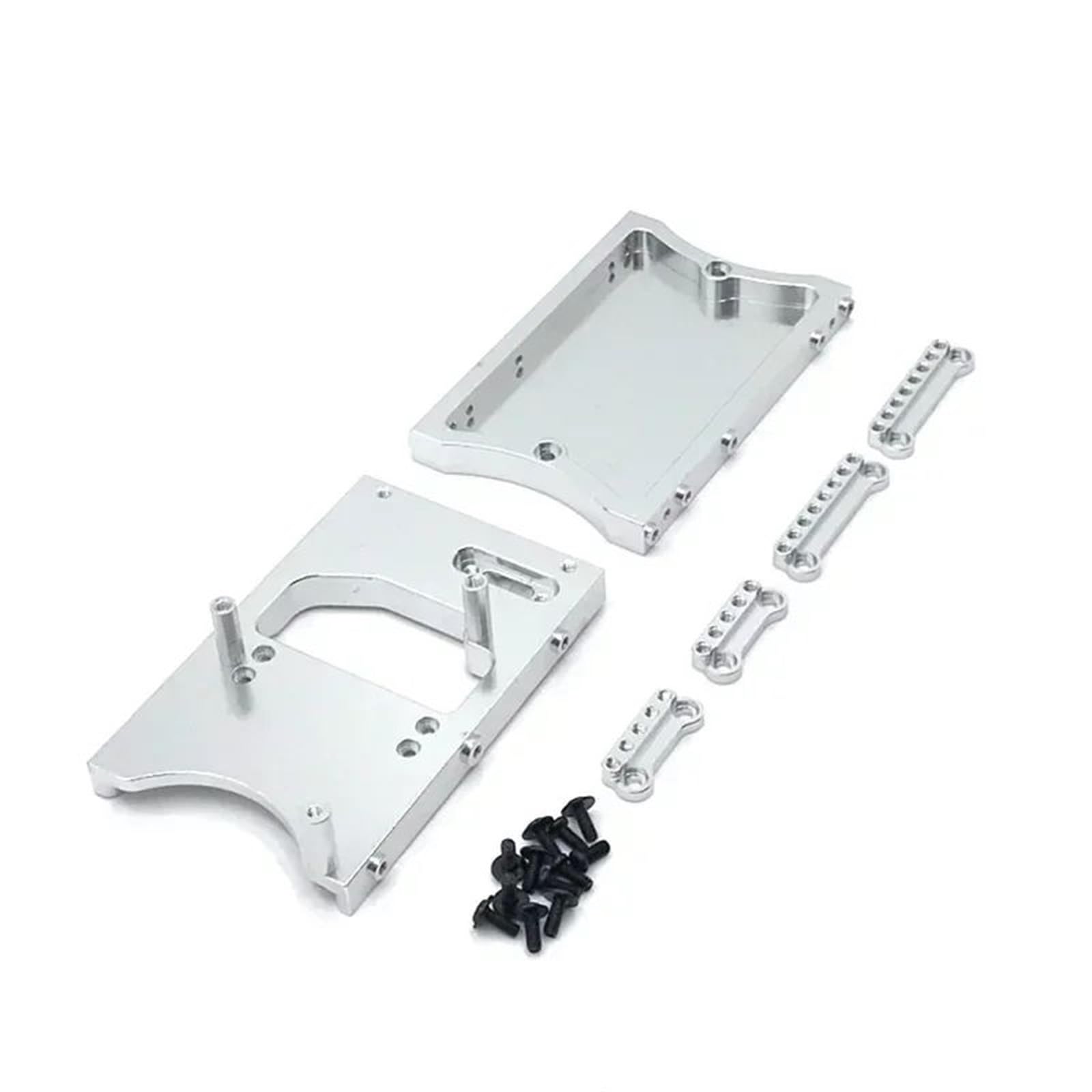 Soporte Montaje Servo Amortiguador Haz Asiento Metal 1/12 Coche Trepador Control Remoto Camión para Buggy RC Piezas Actualización Accesorio Modelos RC
