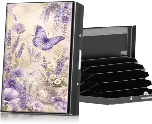 WZCJDHMJ Metal Women Wallets,Small Credit Card Holder for Men Wallet
