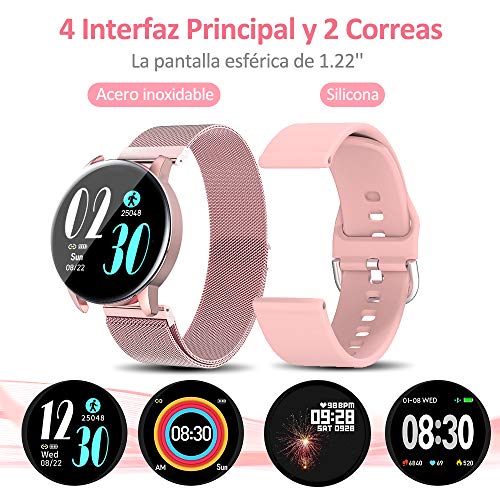 ≫ Los 5 Mejores Smartwatch Redondos para Mujer | 2022