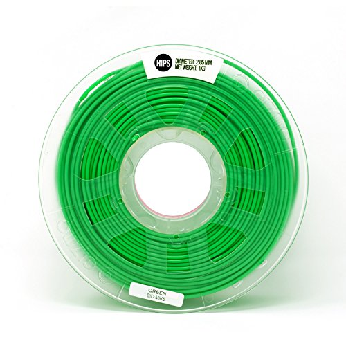 Image of Gizmo Dorks 1.75mm Hips Filament 1kg / 2.2lb for 3D Printers, Green