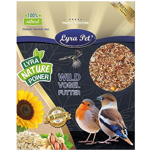Lyra Pet® 25 kg Streufutter schalenfrei Vogelfutter ohne Schale Wildvögel Vögel