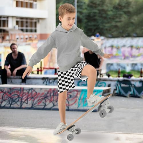 Boys' Shorts Kids' Elastic Waist Gym Baseball Shorts Pants 7-15Y3