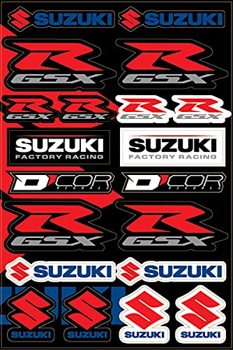 Factory Effex Logo 5 Pack Stickers - Dunlop - White 04-2670