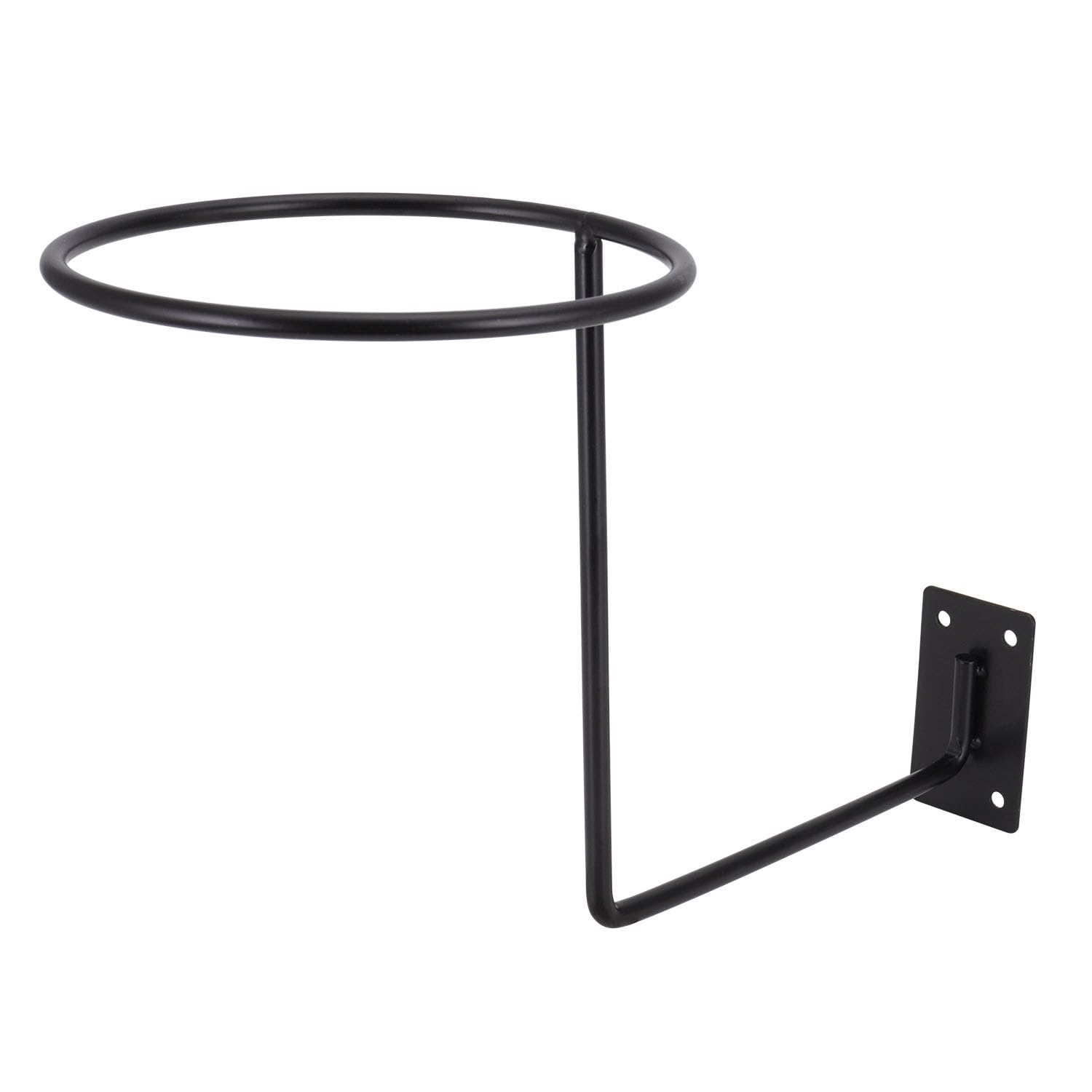 HESHUWEN Helmet Holder Motorcycle Helmet Rack Wall-Mount Display Holder With Hook 180° Rotation Bike Hanger(Black)