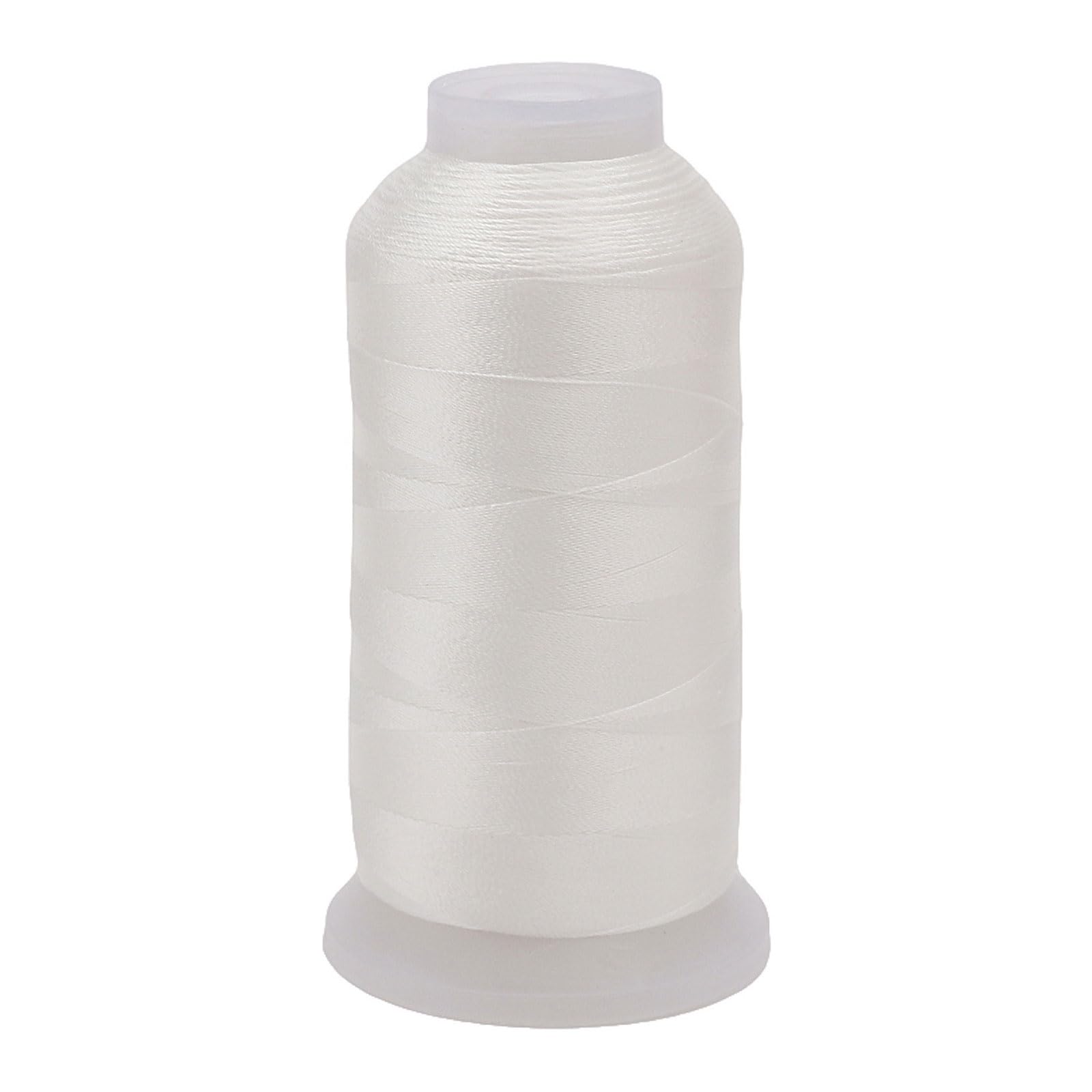 Braiding Cord White Nylon Craft Cord Weaving String for Jewelry Crafting Clothing Repair and Tassels Making Thread Coil