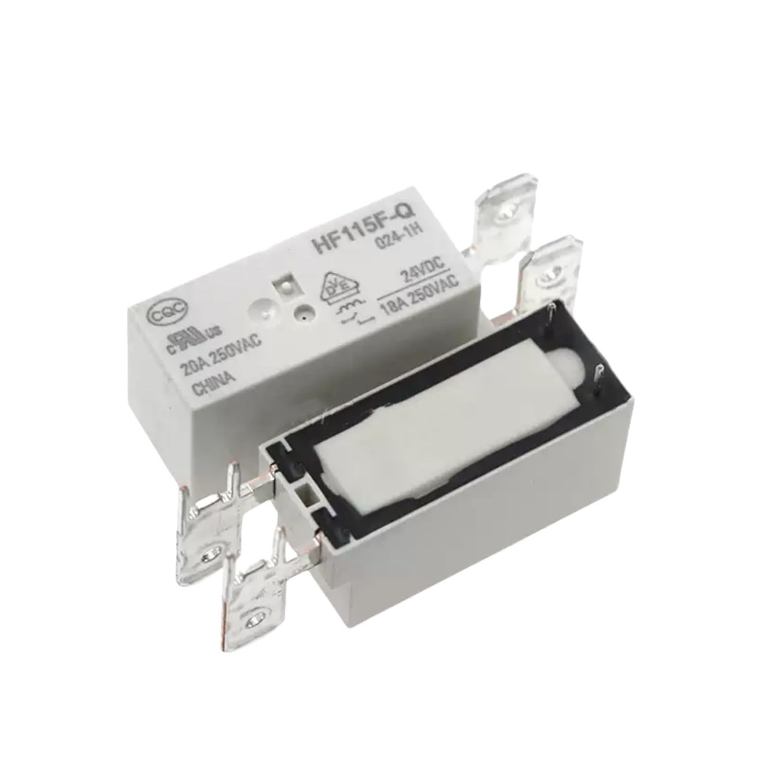 PKNVKZIDK 5pcs HF115F-Q-024-1H 20A 24V RELAY