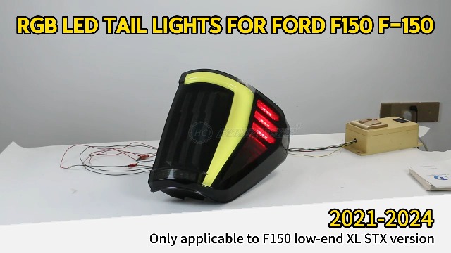 Amazon.com: HCMOTIONZ RGB LED Tail Lights for Ford F150 F-150 2021