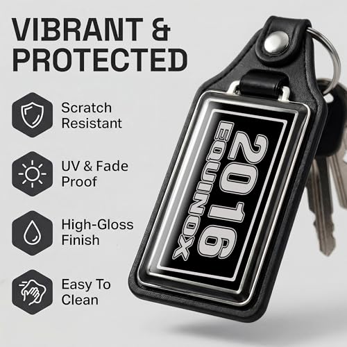 Image of Brotherhood Car Key Chain for Equinox - Classic Models Keychain for Men and Women Gift Key Ring - 2016