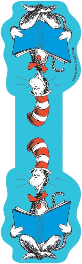 Raymond Geddes 68502 Dr Seuss Assorted Magnetic Bookmarks for Kids (Pack of 50)