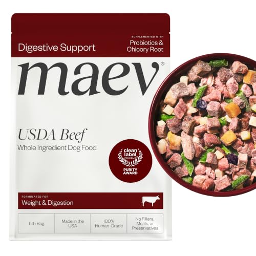 Maev Beef Dog Food Weight & Digestion