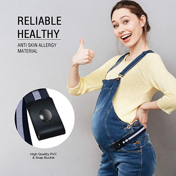 Image of Buckle Free Elastic Belt Invisible No Buckle Stretch Slim Waist Belt For Jean Pants,Dresses for Women /Men