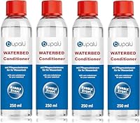 blupalu Wasserbett Konditionierer Conditioner 4x 250ml mit Bubble-Stopp