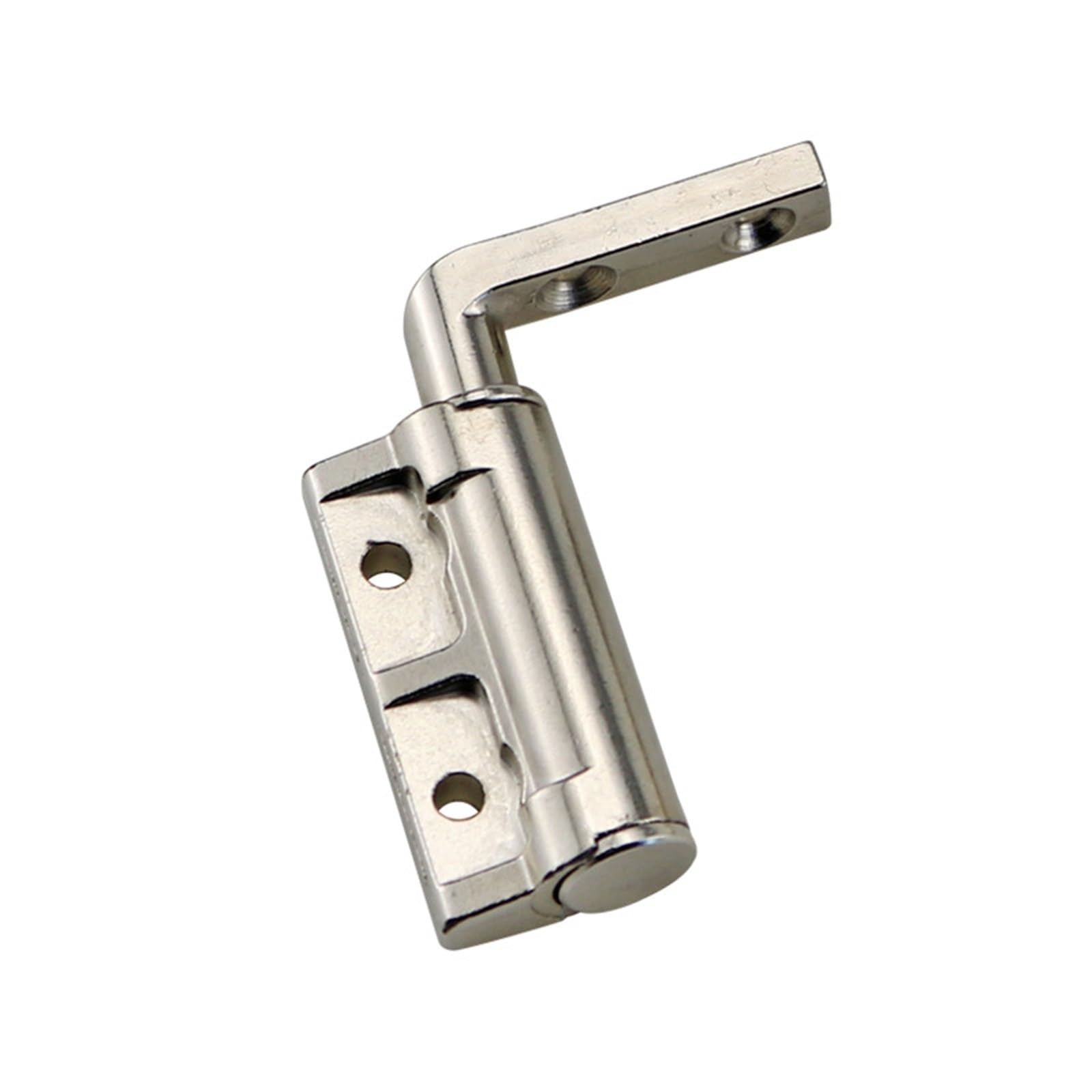 Zinc Alloy L-Shaped Spiral Damper Hinges with Arbitrary Stop Industrial Electrical Mechanical 1Pcs(Right,1.5N.m)