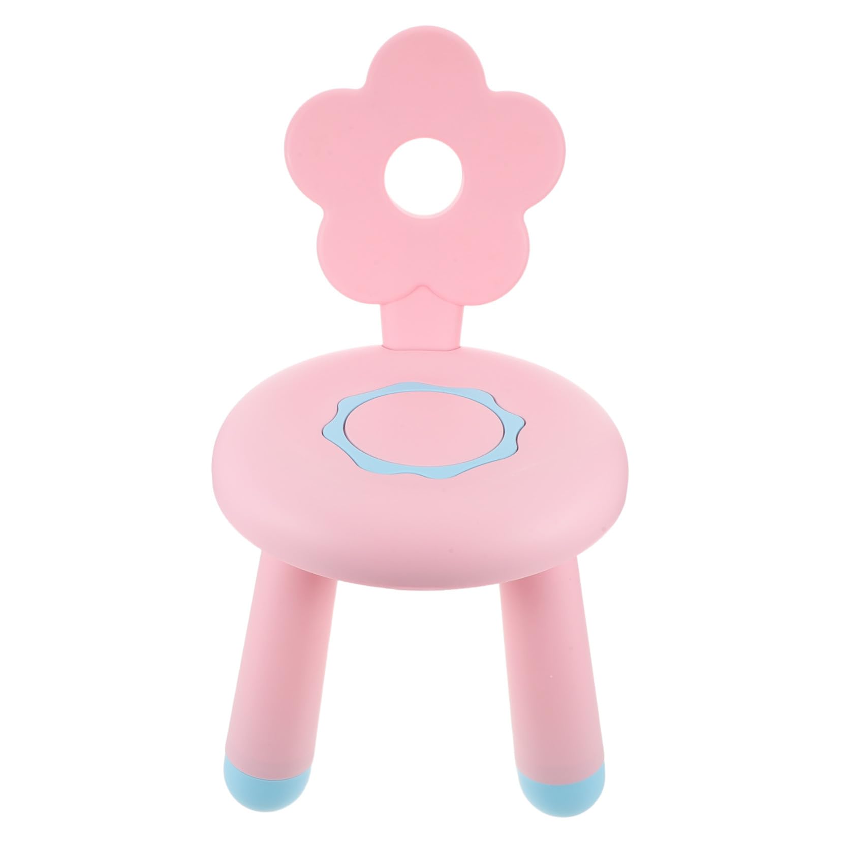 Gadpiparty Sgabello in Plastica per Bambini Versatile per Ingresso e Bagno, Seduta Piccola Rosa