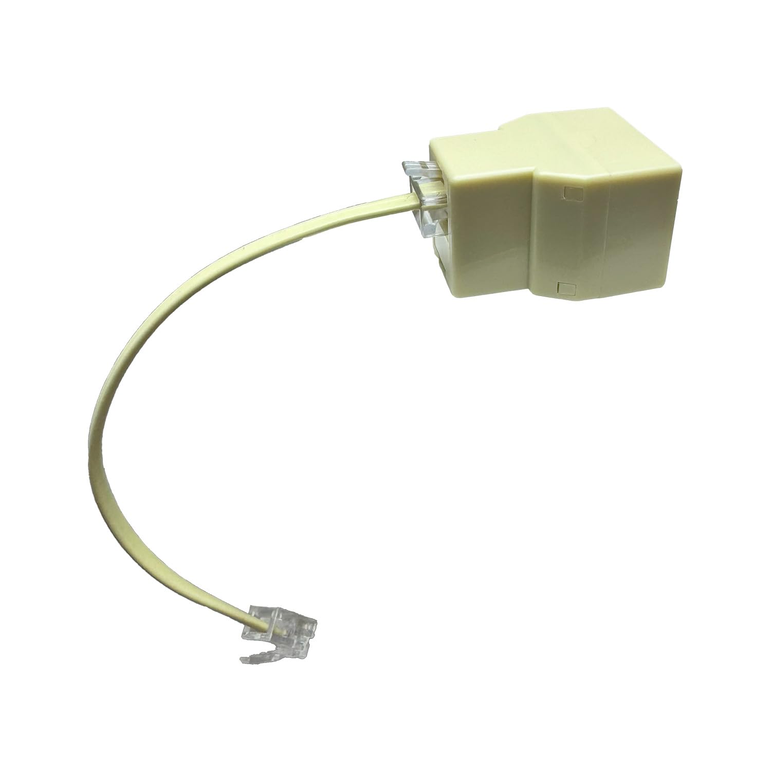 Amazon | 電話スプリッター 電話分配器 1個入り RJ11 6P2C 6P4C 分岐