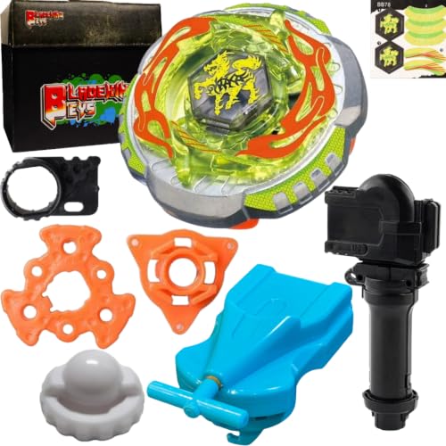 Image of BLADEKING BEYS B78 Rock Zurafa R145WB + 1 Way String Launcher (Right Spin) + Grip+Toy Box