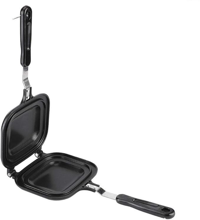 Sandwich Toaster, Double Sided Pan Toasted Sandwich Maker Stovetop Breakfast Sandwich Maker