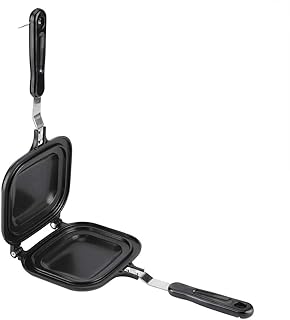 Sandwich Toaster, Double Sided Pan Toasted Sandwich Maker Multifunctional Sandwich Toastie Maker Stovetop Sandwich Toaster Breakfast Maker Non Stick Baking Pan