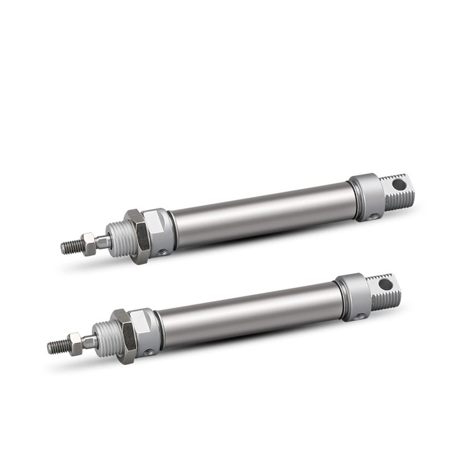 Ma Mini -Zylinder aus Edelstahl 20 * 25/50/75/100/125/150/200/250/300 -S-ca Pneumatischer Luftzylinder mit doppelwirkender Aluminium,Robuste Antriebskomponente(MA20*200-S)