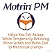 Motrin PM Pain Relief Caplets with 200 mg Ibuprofen & 38 mg Diphenhydramine Sleep Aid, Nighttime Pain Reliever for Minor Aches & Pains Helps You Fall Asleep & Stay Asleep, 20 ct