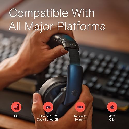 Image of EPOS H6Pro Closed Acoustic Gaming Headset with Mic Lightweight OverEar Design Lift to Mute Compatible with Xbox, PS4, PS5 & PC Black, One-Size (Pack of 6)