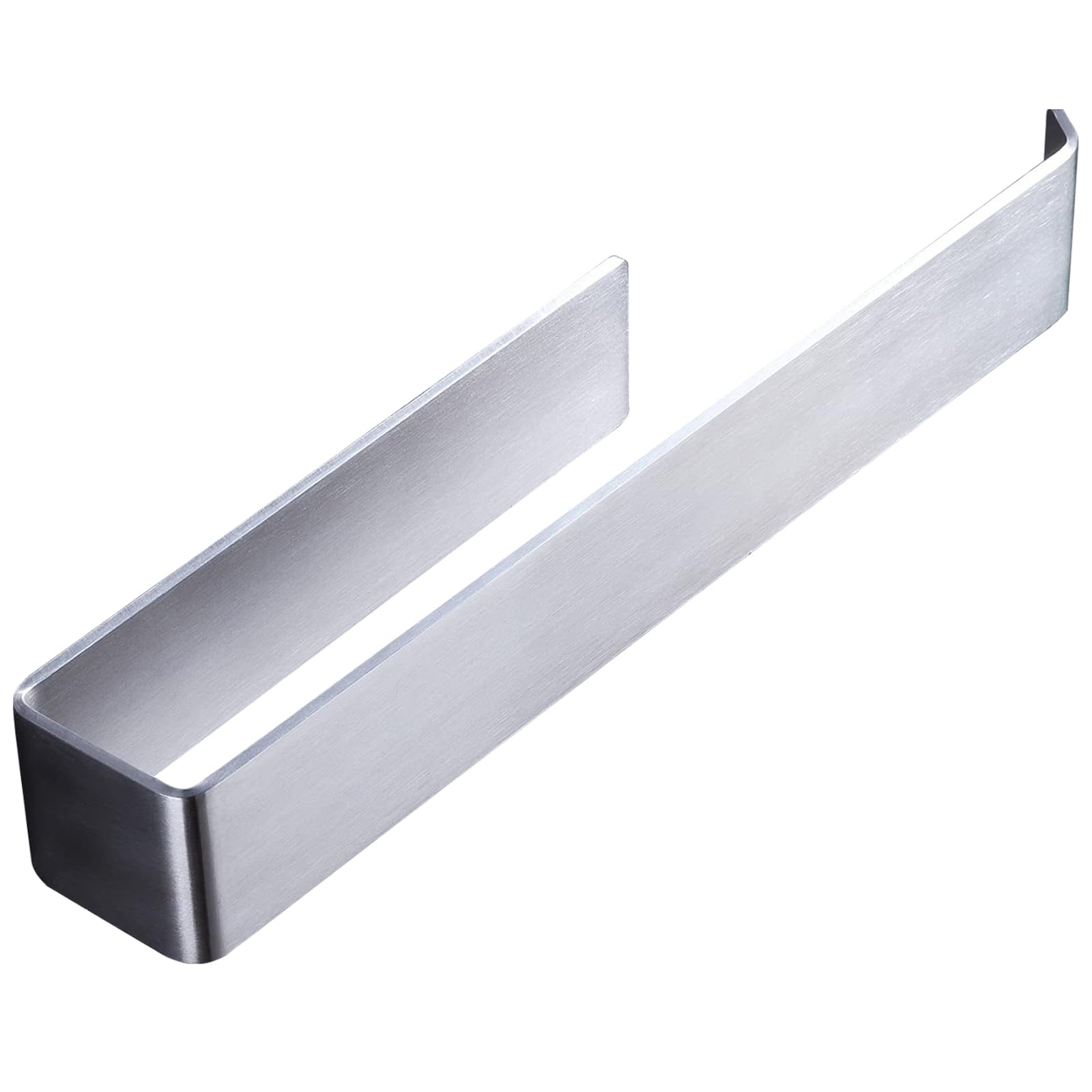 Porte-Serviettes Sans Perçage 40 Cm Acier Inoxydable – Auto-Adhésif Moderne Salle De Bain Cuisine