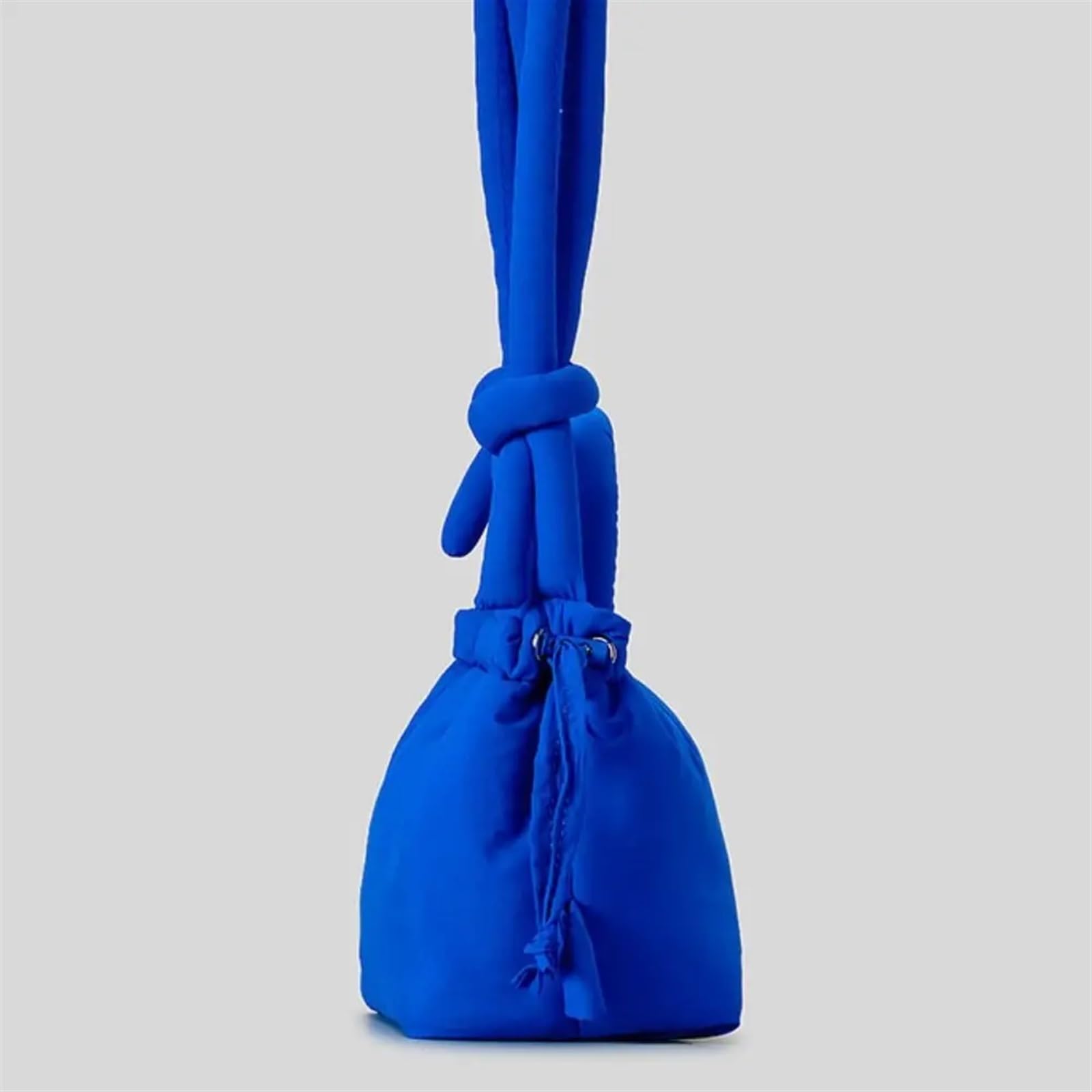 Bolso de Mano pequeño Acolchado a la Moda for Mujer, Bolsos de Hombro Acolchados de Nailon, Bolso Cruzado de algodón, Mini Bolsos de señora(Orange)