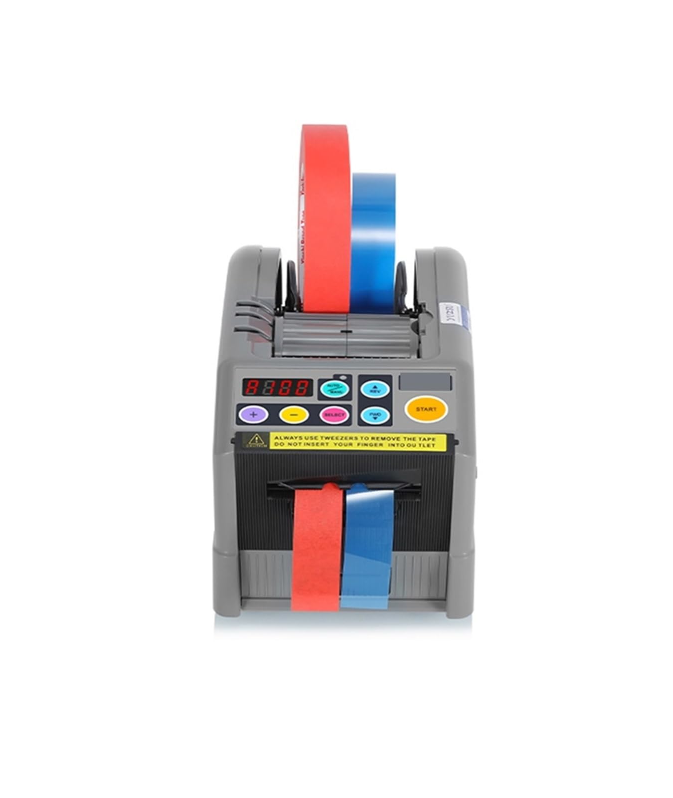 Dispensador Celo Automatico, Dispensadores automáticos de cinta Cortadora de cinta no adhesiva Máquina empacadora Dispensador de papel de enmascarar,para envíos, escuelas, hogares